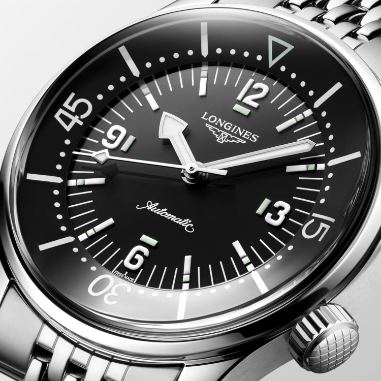 LONGINES Heritage Legend Diver L3.764.4.50.6 39 mm Automatico.