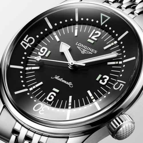 LONGINES Heritage Legend Diver L3.764.4.50.6 39 mm Automatico.