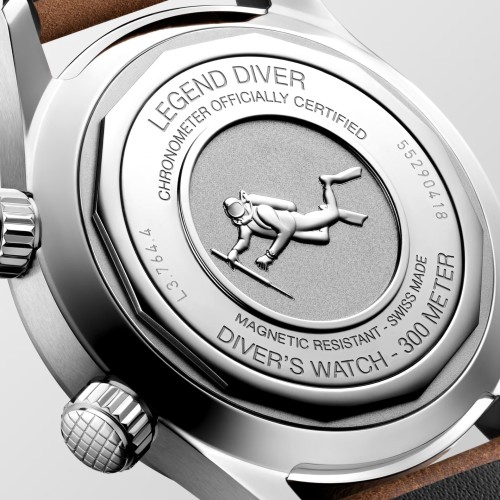 LONGINES Heritage Legend Diver L3.764.4.50.0 39 mm Automatico.