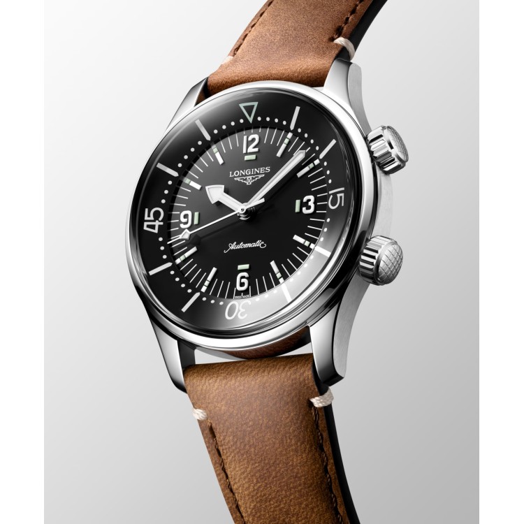 LONGINES Heritage Legend Diver L3.764.4.50.0 39 mm Automatico.