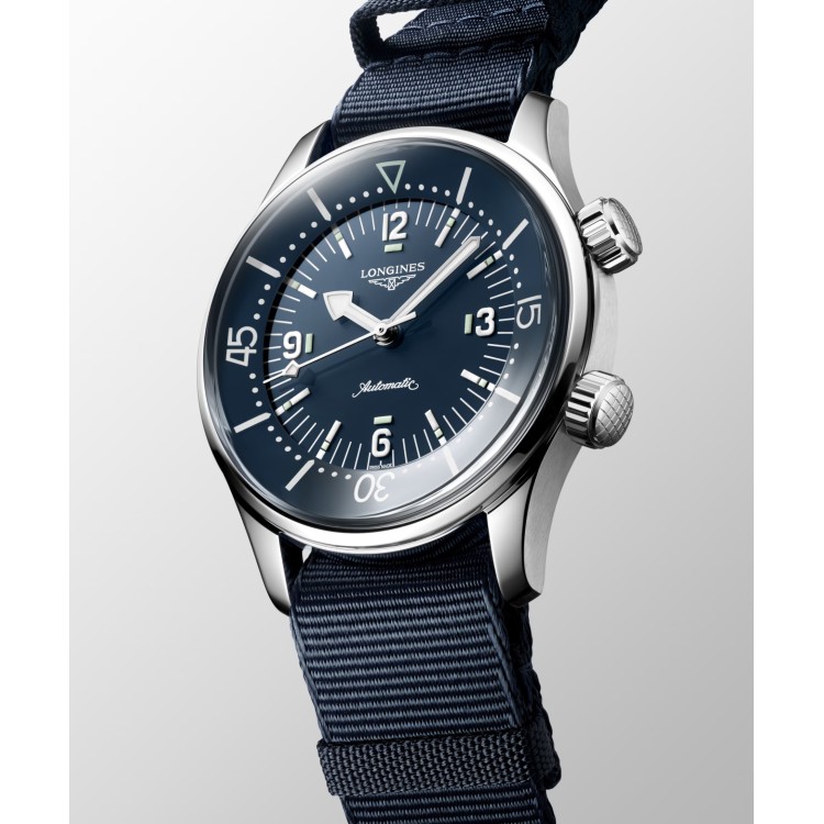 LONGINES Heritage Legend Diver L3.764.4.90.2 39 mm Automatico.