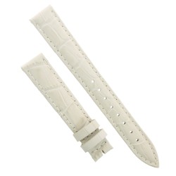 Cinturino Stampa Alligatore Avorio opaco 16/14 mm B40B classico