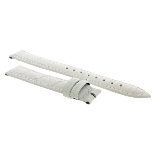 Cinturino Stampa Alligatore Bianco opaco 16/14 mm B40B classico