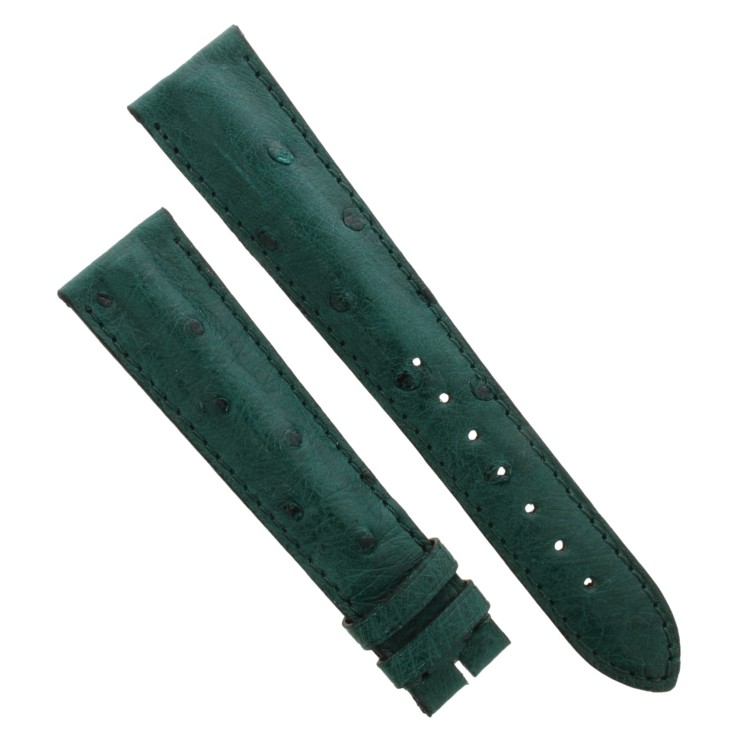 Zenith Cinturino Struzzo 27.00.2016.022 Verde  20/16 mm per Rainbow El Primero