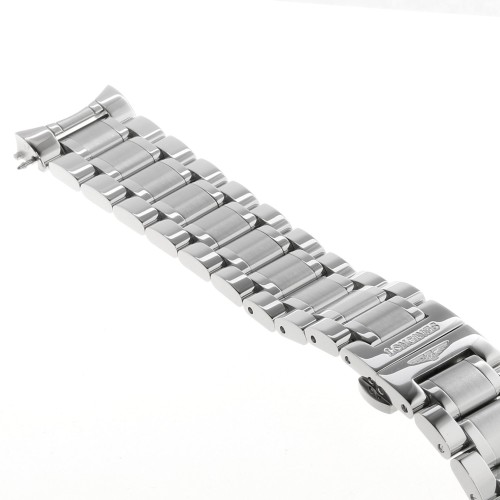 Longines bracciale acciaio Master Collection, 38,5 mm.Ansa 20 mm,  L2.628.4