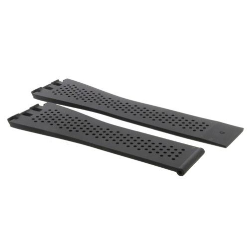 Tag Heuer Cinturino Caucciù FT6046 Nero forato 21 mm Carrera Heuer 01 diametro 43mm