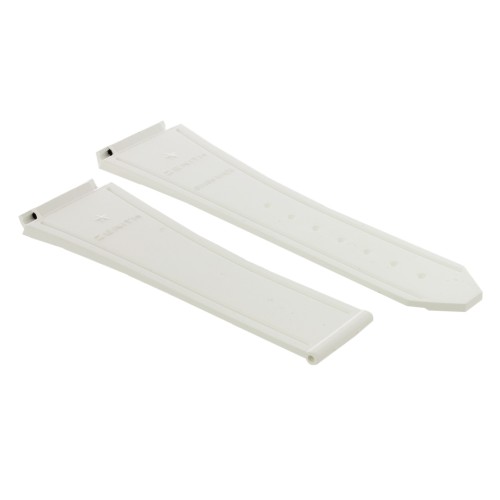 Zenith Cinturino 27.00.2218.792 Caucciù Bianco 22/18 mm Defy Classic