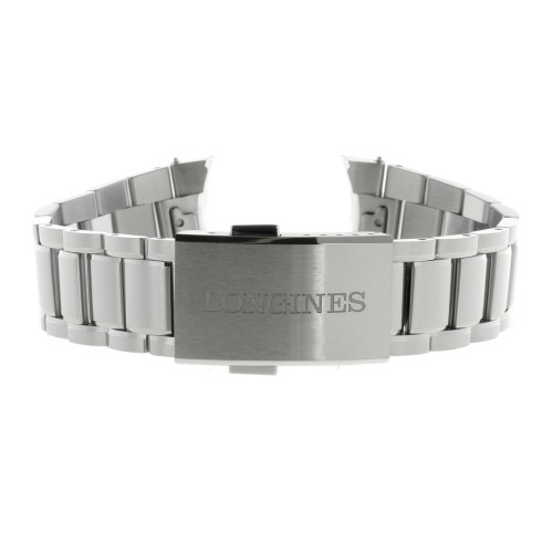 Longines Bracciale acciaio Spirit Zulu Time 39 mm orologio  L3.802.4. Intercambiabile, ansa 21mm.
