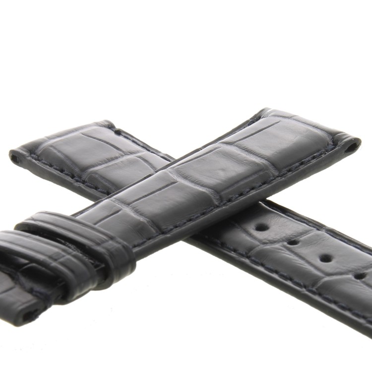 IWC Cinturino Alligatore Blu Opaco, 21/18 mm Pilot IW371712 Laureus Sport for good Foundation
