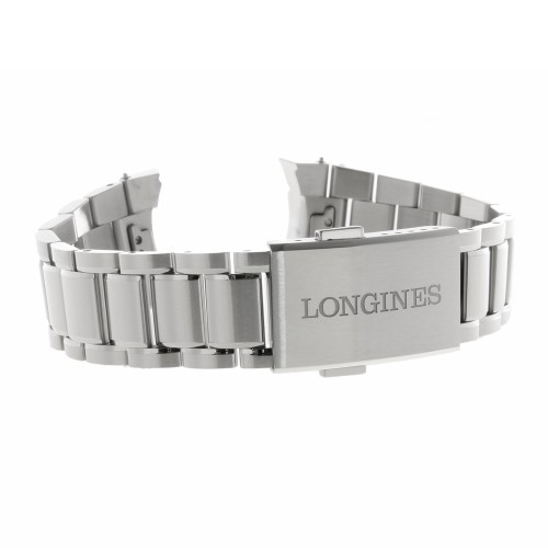 Longines Bracciale acciaio Spirit Zulu Time 39 mm orologio  L3.802.4. Intercambiabile, ansa 21mm.