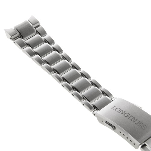 Longines Bracciale acciaio Spirit Zulu Time 39 mm orologio  L3.802.4. Intercambiabile, ansa 21mm.