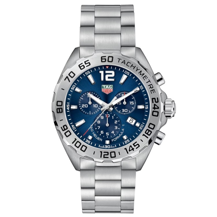 TAG HEUER FORMULA 1 CAZ101K.BA0842 43 mm Cronografo al Quarzo Blu Acciaio.
