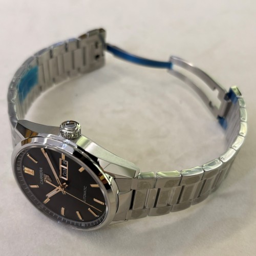 TAG HEUER CARRERA WBN2013.BA0640 Day Date Automatico 41 mm Indici Rosati.