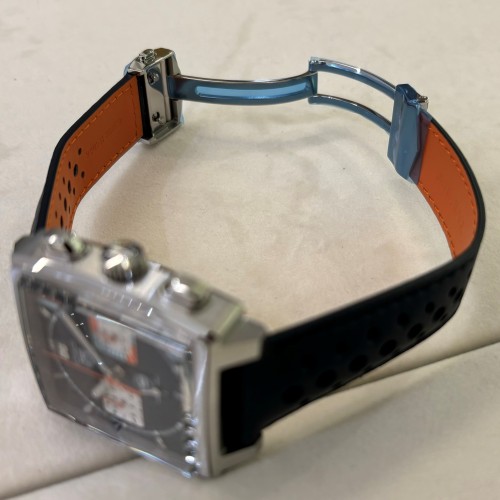 TAG HEUER MONACO CBL2115.FC6494 GULF Special Edition Cronografo Automatico Blu Calibro Heuer 02.
