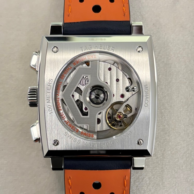 TAG HEUER MONACO CBL2115.FC6494 GULF Special Edition Cronografo Automatico Blu Calibro Heuer 02.