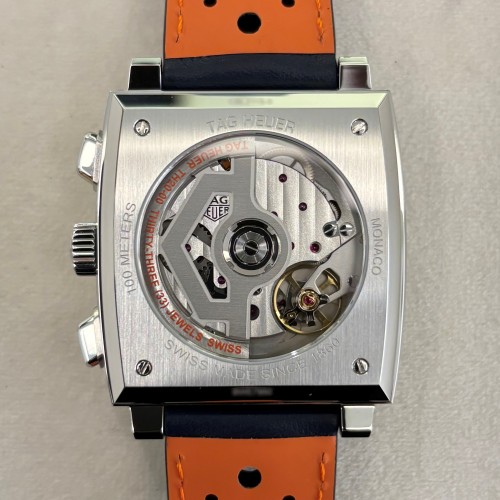 TAG HEUER MONACO CBL2115.FC6494 GULF Special Edition Cronografo Automatico Blu Calibro Heuer 02.
