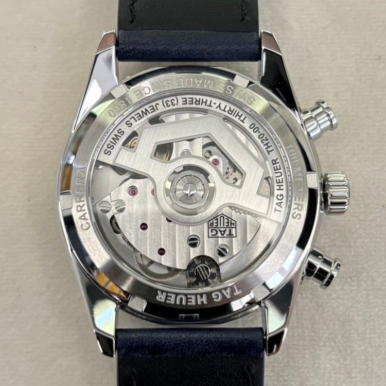 TAG HEUER CARRERA Cronografo CBS2212.FC6535 Blu 39 mm Acciaio.
