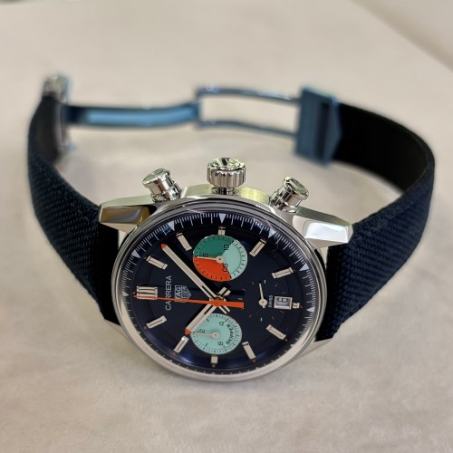TAG Heuer Carrera Skipper Cronografo automatico 39 mm Acciaio CBS2213.FN6002