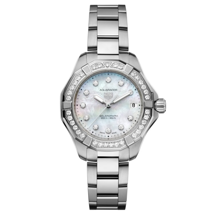 TAG Heuer Aquaracer Professional 200 Solargraph Solare al quarzo 34 mm Acciaio WBP1314.BA0005