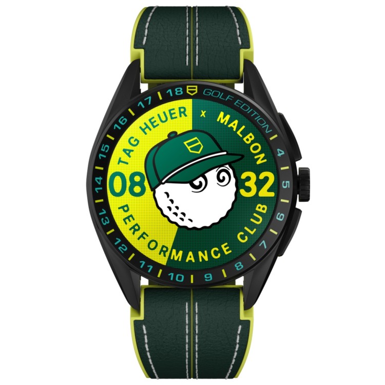TAG Heuer Connected Calibre E4 Malbon Golf Edition 45 mm Titanio SBR8A85.EB0338