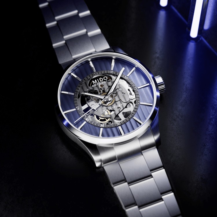 MIDO Multifort Skeleton Vertigo M038.436.11.041.00 Automatico 42 mm