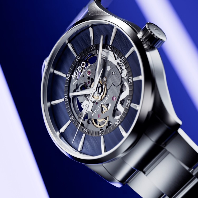 MIDO Multifort Skeleton Vertigo M038.436.11.041.00 Automatico 42 mm