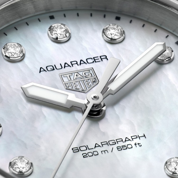 TAG HEUER AQUARACER PROFESSIONAL 200 SOLARGRAPH Solare al quarzo 34 mm Acciaio WBP1313.BA0005