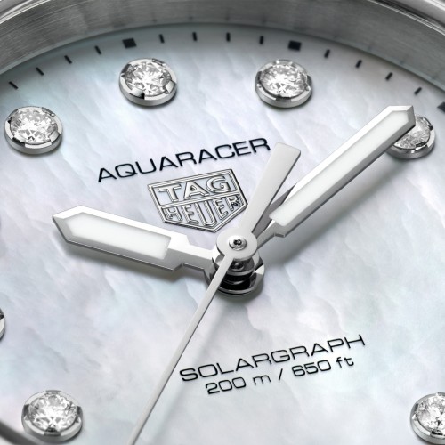 TAG HEUER AQUARACER PROFESSIONAL 200 SOLARGRAPH Solare al quarzo 34 mm Acciaio WBP1313.BA0005