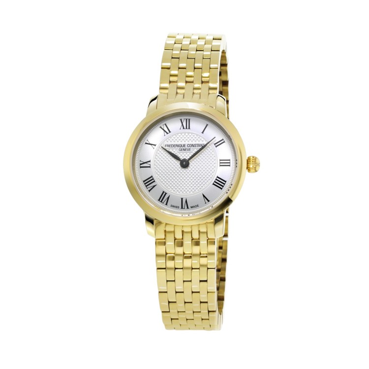 Frederique Constant FC-200MCS5B Slimline 25 x 5.3 mm Quartz