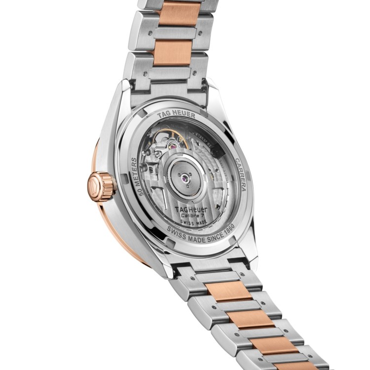 TAG Heuer Carrera Date Automatico 36 mm Acciaio e oro WBN2350.BD0000