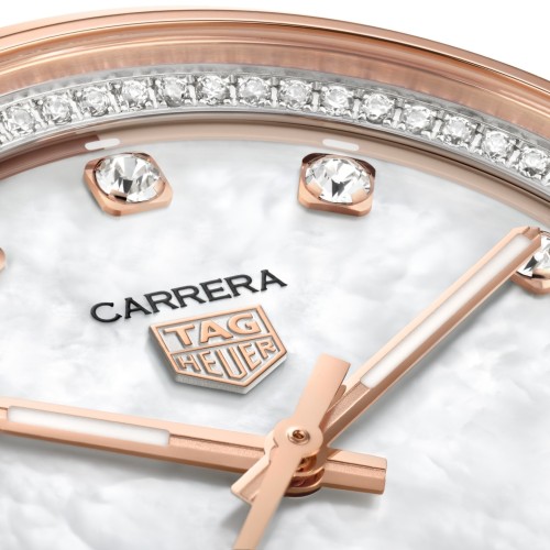 TAG Heuer Carrera Date Automatico 36 mm Acciaio e oro WBN2351.BD0000