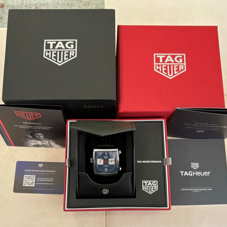 HEUER MONACO Automatico CAW211P.FC6356 Steve Mc Queen