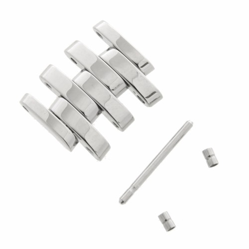 OMEGA Maglia bracciale acciaio De Ville Prestige 27,4mm 424.10.27 e 32,7mm 424.10.33