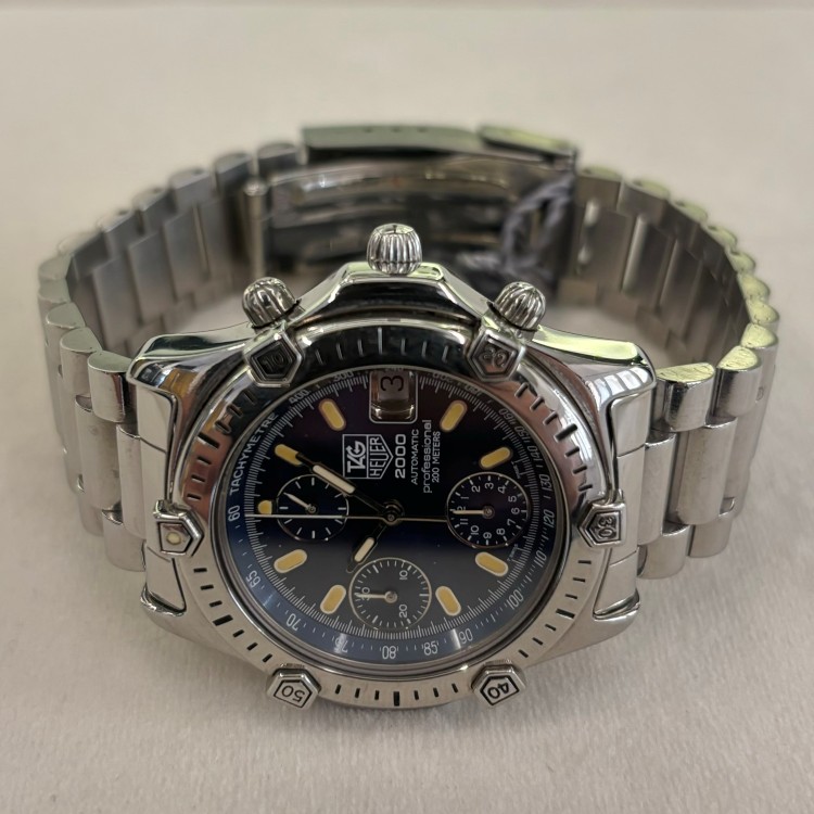 TAG HEUER Super 2000 169.806/1L (CE2110/416 ) Cronografo Automatico 38 mm Blu