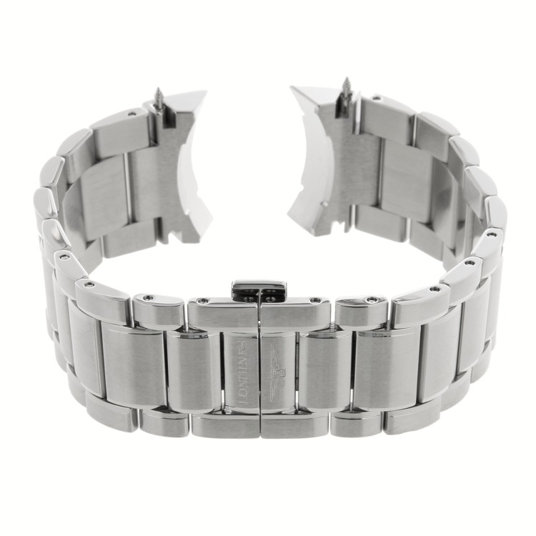 Longines Bracciale acciaio Spirit Cronografo 42mm L3.820.4. ansa 22.