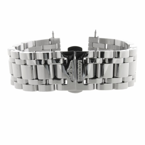 Longines Bracciale acciaio per Dolce Vita, 17 mm, L5.512.4 e simili.