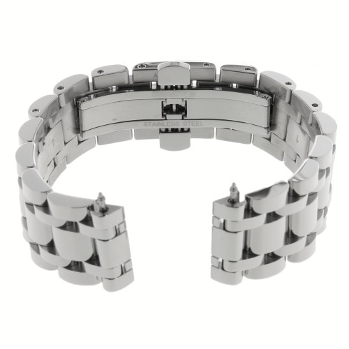 Longines Bracciale acciaio per Dolce Vita, 17 mm, L5.512.4 e simili.