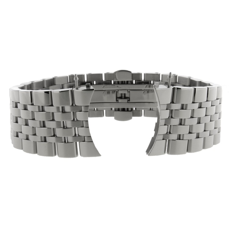 Longines bracciale acciaio per collezione Elegant. 20 mm, cassa 39 mm. L4.812.4.