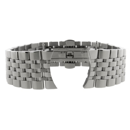 Longines bracciale acciaio per collezione Elegant. 20 mm, cassa 39 mm. L4.812.4.
