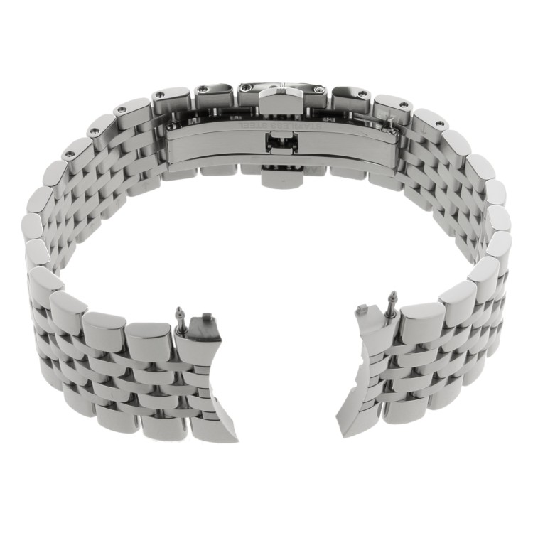 Longines bracciale acciaio per collezione Elegant. 20 mm, cassa 39 mm. L4.812.4.