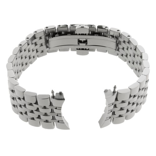 Longines bracciale acciaio per collezione Elegant. 20 mm, cassa 39 mm. L4.812.4.