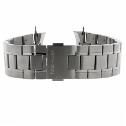 Tag Heuer Bracciale BA0796 acciaio per Carrera cronografo 43 mm ansa 22 mm