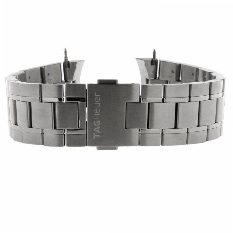 Tag Heuer Bracciale in acciaio per Carrera cronografo 43 mm BA0796 ansa 22 mm