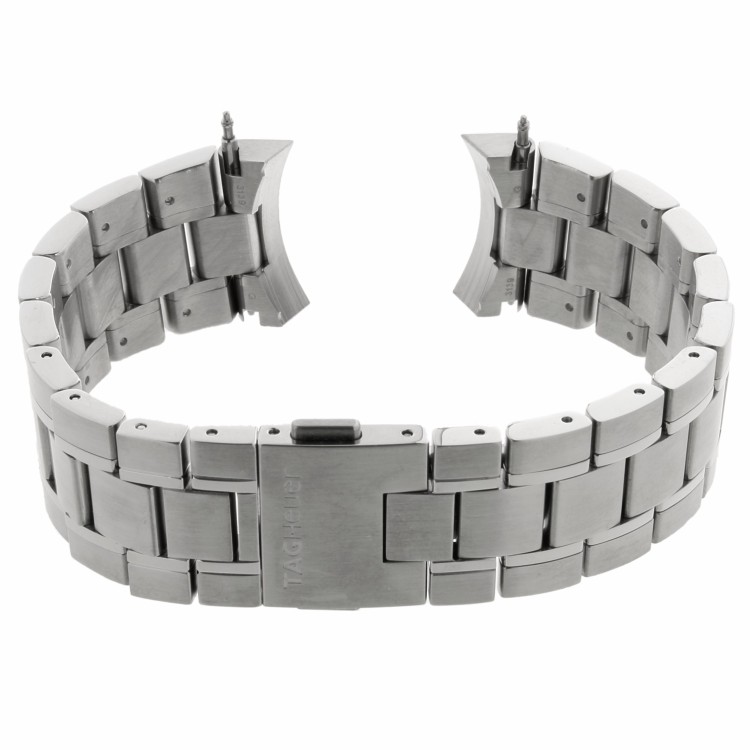 Tag Heuer Bracciale BA0796 acciaio per Carrera cronografo 43 mm ansa 22 mm