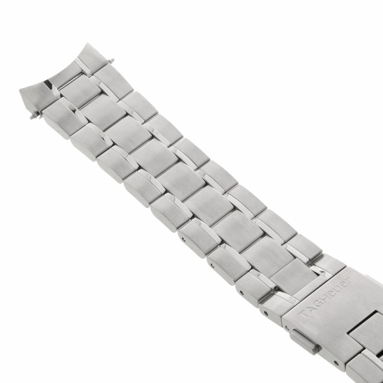 Tag Heuer Bracciale in acciaio per Carrera cronografo 43 mm BA0796 ansa 22 mm