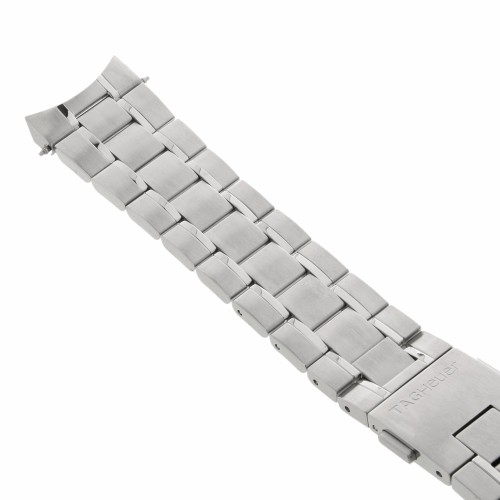 Tag Heuer Bracciale BA0796 acciaio per Carrera cronografo 43 mm ansa 22 mm