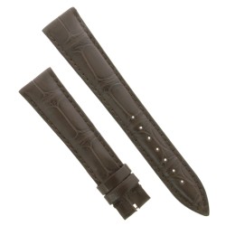 Cinturino Sartoriale Alligatore Marrone Testa di Moro Opaco 19/16 mm B40B classico