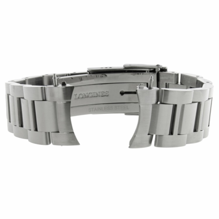 Longines Bracciale acciaio Hydroconquest Arabi 19 mm. Satinato e scalato. L3.688.4, L3.694.4