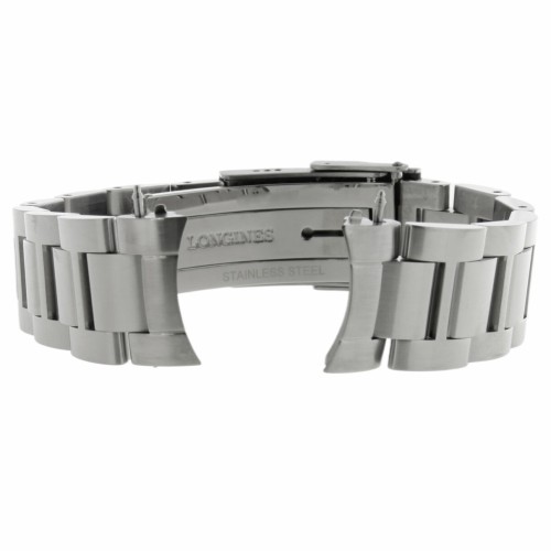 Longines Bracciale acciaio Hydroconquest Arabi 19 mm. Satinato e scalato. L3.688.4, L3.694.4