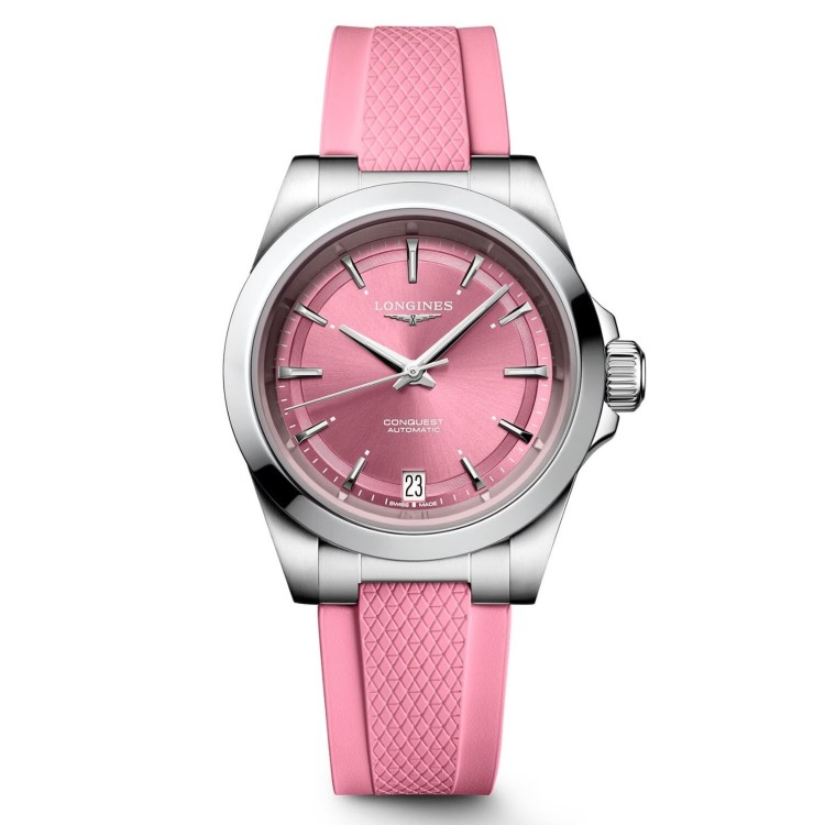 Longines Conquest 34 mm Rosa